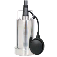 Pompa Submersible QY 220V Tekanan Tinggi 400W Bahan Stainless Steel Debit 7m/h Kabel 8m untuk Irigasi Pertanian Rumah Tangga Kecil