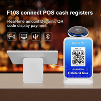 Etiqueta NFC F108 con Generador de Códigos QR Dinámicos, Conexión CER (PC Casher) por Cable de Datos USB, Bluetooth o Wifi Direct