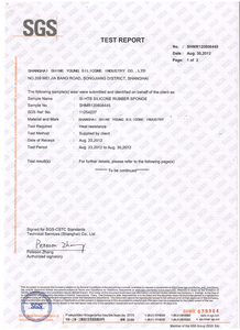 Lámina de Esponja de Goma de Silicona de Alta Temperatura, Resistente al Calor, Colorida, de 5 mm, 6 mm, 8 mm, 10 mm - Product Image 5