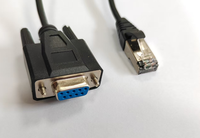 Cable de Conexión RJ45 a DB9 Hembra para Switch de Red