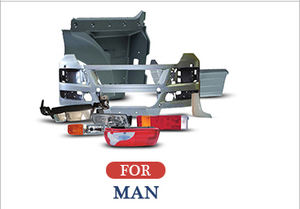 GARDE-BOUE AVANT pour camion Scania série 4 pièces de carrosserie de camion lourd européen 1408465/1485485/1335391 RH 1408466/1485486/1335392 LH - Product Image 4