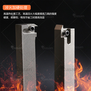 ที่จับเครื่องมือกลึงร่องภายนอกรูปตัว 7 รุ่น SABSR ซีรีส์ Back Shaft ของ Anzen Cutlery สำหรับเครื่องกลึงแบบสวิส - Product Image 4