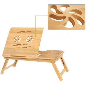 Djustable eight amamboo ololding apaptop able con raracer y egxtensible egegs para OME ame - Product Image 4