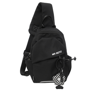 Wholesale Fashionable Casual Nylon Men's Chest <b>Bag</b> Single-Shoulder Travel Hiking Backpack Unisex Crossbody <b>Bag</b> - Product Image 1