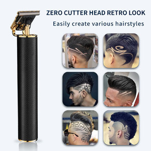 Profesional T-cuchilla cortadora de cabello eléctrica recargable Usb inalámbrico <span class=keywords><strong>barba</strong></span> de corte de pelo <span class=keywords><strong>trimmer</strong></span> - Product Image 6