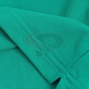 Hommes élégants pour T-shirts polo Logo personnalisé imprimé tissu tricoté respirant motif solide - Product Image 6