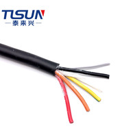 Usine Fournisseur PVC Multicœur SJTW Échoué Cooper 14AWG 5C éclairage Extérieur Câble D'alimentation