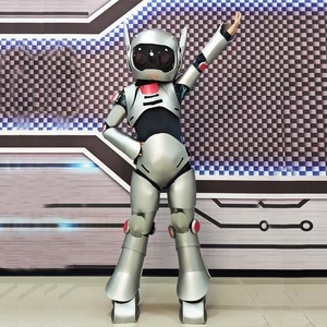 Costume de <span class=keywords><strong>robot</strong></span> LED grandeur nature pour <span class=keywords><strong>femme</strong></span> - Tenue de performance d'Halloween pour adulte - Vêtement pour événements formels et spectacles - Product Image 5