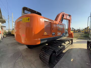 Pelle sur chenilles Hitachi ZX240 bien entretenue Grande performance Moteur de matériel de construction d'occasion à bas prix à vendre - Product Image 3