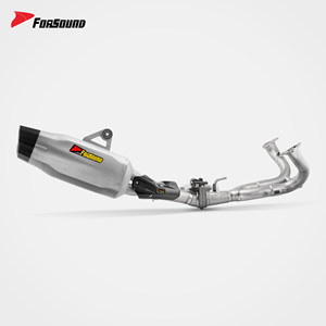 Sistema de <span class=keywords><strong>Escape</strong></span> <span class=keywords><strong>para</strong></span> Motocicleta Forsound, Precio de Fábrica al por Mayor, Silenciador de Fibra de Carbono Akrapovics <span class=keywords><strong>para</strong></span> R1250GS, R1200GS, R1300GS - Product Image 5
