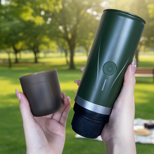 เครื่องชงกาแฟขนาดกะทัดรัดระดับพรีเมียม สำหรับสำนักงาน โต๊ะทำงาน บ้าน ครัว ใช้งานเงียบ สะดวกด้วยการกดปุ่มเดียว ดีไซน์พกพาสะดวก PCM03 PCM - Product Image 3