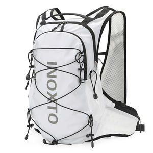 Outdoor Bags Double Shoulder <b>Cycling</b> Jogging Backpack Trail Running Hydration Vest Marathon <b>Water</b> <b>Bottle</b> Holder Backpack - Product Image 1
