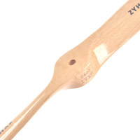 Hélice robuste en bois de hêtre 17x8, 63g, renforcée pour avion RC à moteur essence/nitro 20CC-26CC, pièces d'hélices équilibrées CNC