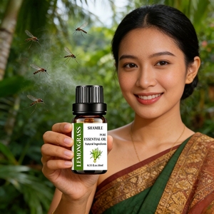 Huile essentielle pure de <span class=keywords><strong>citronnelle</strong></span> non diluée 10 ml, anti-moustiques, pour le marché de la Thaïlande, de la Malaisie et de l'Asie du Sud-Est, pour diffuseur de SPA - Product Image 3