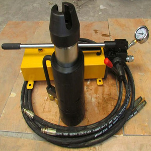 Tendeur hydraulique manuel pour tiges d'ancrage en acier au carbone jaune pour l'exploitation minière du charbon – Équipement de forage - Product Image 3