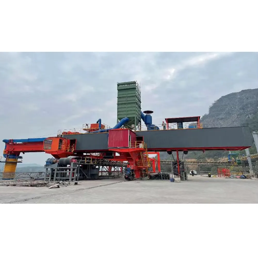 3000 t/h mobiler erz- kohle-trocken-bulk-fracht-material-handling-telestapler kontinuierliches riemen-förderband hafen hafen-/barsch-/schifflader