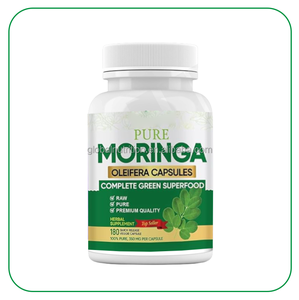 オーズレソン植物ベースウェルネス有機モリンガオレイフェラ葉エキスサプリメントグリーンスーパーフードモリンガオレイフェラカプセル - Product Image 4