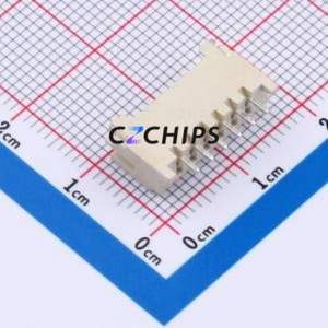 W200112K-6PW2431 Wire-to-Board Pin Header SMD,P=2mm,Horizontal Mount Connector 1x6P 2mm Horizontal Mount HY - Product Image 2