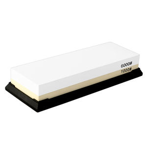 אבן השחזה דו-צדדית 1000/6000 גריט, אבן השחזה מקצועית להשחזת סכינים ביתיים ומסחריים - Product Image 1