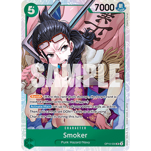 One Piece the Card Game OP-10 Smoker OP10-030 V.1 SR (JAP) Material de Papel - Product Image 1