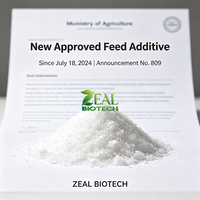 Dulcitol Galactitol de qualité alimentaire CAS 608-66-2 Nouvel additif alimentaire substitut d'antibiotique pour porcs en croissance et en finition, poulets de chair