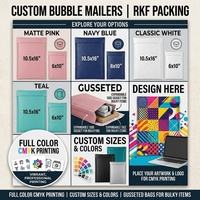 Express versand Bubble Mailer Bags, langlebige, gepolsterte Versand umschläge für Kurier-und Postdienste
