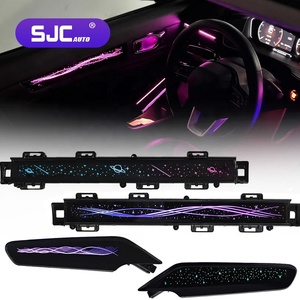 Éclairage d'ambiance SJC 256 couleurs pour <span class=keywords><strong>Honda</strong></span> <span class=keywords><strong>Civic</strong></span> 11ème génération <span class=keywords><strong>2022</strong></span>-2026, accessoire décoratif LED dynamique 12V - Product Image 1