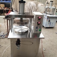 Machine de haute qualité pour pain arabe pita, pain saj, tortilla, crêpe, machine à presser la pâte de 20 à 80 cm de diamètre, crêpe de canard