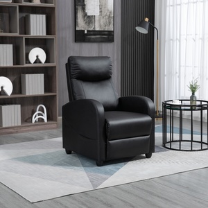 Canapé en cuir avec structure métallique, fauteuil inclinable manuel réglable <span class=keywords><strong>de</strong></span> type Lazy Boy, directement <span class=keywords><strong>de</strong></span> l'usine - Product Image 1