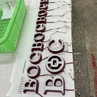 Enseigne lumineuse en lettres acryliques 3D personnalisées Minjiang Snow, éclairage LED, décoration personnalisée, lumière pour la publicité extérieure des magasins
