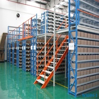 Système de rayonnage de plate-forme de plancher de Mezzanine à usage intensif, stockage personnalisé dans l'entrepôt