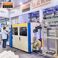 Machine à bobiner les ressorts ensachés haute efficacité, triple ligne, 180 ressorts/min, commande servo, équipement d'usine de matelas
