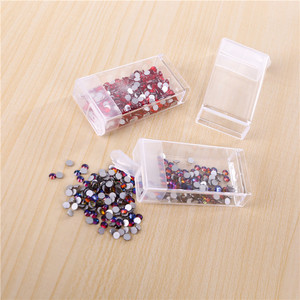 Transparent Storage Box 64 Compartments With Lid And Handle For Beads Jewelry Nail Art Organizing Rectangular Container - Product Image 4