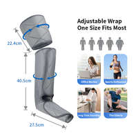 Werkseitig angepasstes Shiatsu Kneten Vibration Elektrische Heizung Luft kompression therapie system Bein massage gerät zur Muskel entlastung