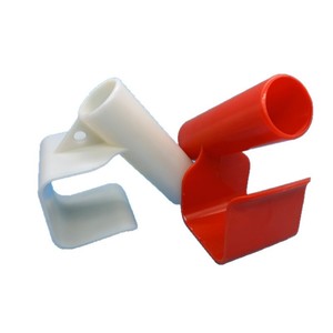 001 Fishing <b>Rod</b> Holder <b>Plastic</b> Portable Ice Fishing Rack Red White Customizable Color - Product Image 3