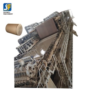 Macchina per Cartone Riciclato Ecologica, Linea di Produzione Carta Kraft Testliner da Carta di Scarto - Product Image 5