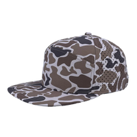 Casquette Snapback 7 Panneaux Camouflage Personnalisable avec Logo, Perforations Découpées au Laser, Visière Plate, Imperméable, pour le Golf