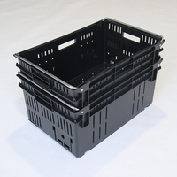 JOIN caisse pour fruits et légumes empilable panier en plastique stockage de nidification en gros caisse de fruits en plastique pour tomates
