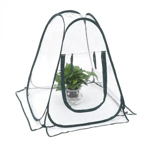 <span class=keywords><strong>Pliable</strong></span> Portable Répétable Plantes D'extérieur Fleurs Couverture Jardin <span class=keywords><strong>Mini</strong></span> Pop Up <span class=keywords><strong>Serre</strong></span> avec Couvercle En PVC Transparent - Product Image 2