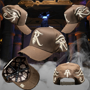 Gorras de béisbol personalizadas de gamuza de 5 paneles con cruz de Anubis, estilo Rebel, calidad G5, originales, El Mago 31 - Product Image 6