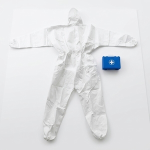 Vêtements de protection jetables non tissés de type 5/6 <span class=keywords><strong>pour</strong></span> peintre, antistatiques, combinaison microporeuse <span class=keywords><strong>pour</strong></span> adulte - Product Image 4