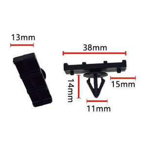 Clip de seuil de porte de voiture Smooth Sailing D212 38 mm x 14 mm pour Ford Taurus Sable Mercury Lincoln - Product Image 1