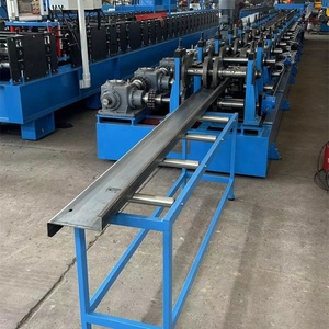 Hochwertige Vollautomatische Breitenverstellbare Stahlkonstruktion 4\" bis 12\" C U <span class=keywords><strong>Z</strong></span> Pfettenprofil-Rollformmaschine mit Garantie - Product Image 2