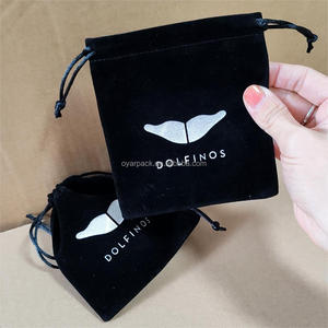 ถุงผ้าลินินเนื้อนุ่มพิมพ์โลโก้ตามสั่ง ขนาดเล็ก มีเชือกผูก สำหรับใส่เครื่องประดับ ของขวัญ และบรรจุภัณฑ์สิ่งทอ - Product Image 2