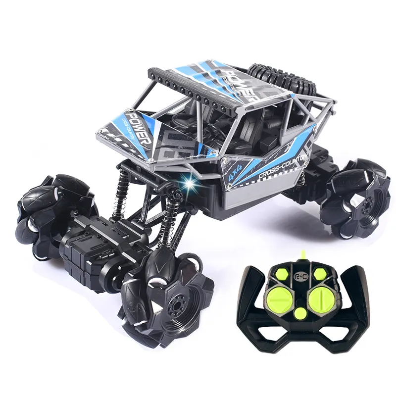 2.4G quatre roues télécommandées 4Wd 40Kmh camion voiture. Voiture d'escalade tout-terrain Shark Rc