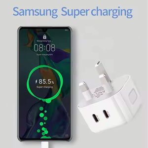 20W Fast Charger Dual Type <b>C</b> Fast Charging <b>USB</b>-<b>C</b> Power Adapter Supply 40W 2Type <b>C</b> Charger for Smart Phones - Product Image 6