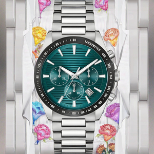 Montre mécanique de luxe pour homme, mouvement mécanique de haute qualité en acier inoxydable, affichage à aiguilles résistant à l'eau - Product Image 3