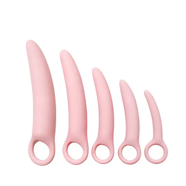 Dilatador de silicona de alta calidad, juegos vaginales expansores de tapones anales, Juguetes sexuales anales