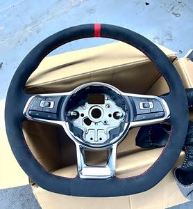 Volante de Cuero Completo para Volkswagen GTI MK7.5 Jetta Passat Golf Scirocco Polo Touareg, Modificación de Antiguo a Nuevo, Golf 7 <span class=keywords><strong>VW</strong></span> - Product Image 5