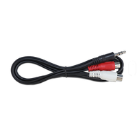 Fabrik-Großhandel Maßanfertigung Weibliches RCA-Kabel Metall 3,5mm Stecker Weibliches Audiokabel